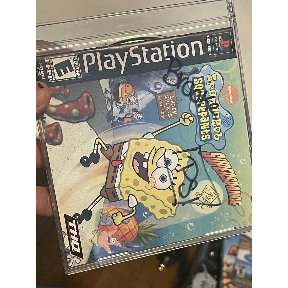 Playstation Spongebob Squarepants Supersponge Game‎